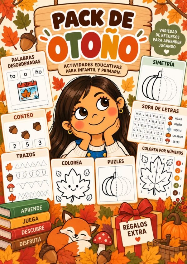 Portada del recurso Pack de Recursos de Otoño de Mirando Desde Abajo